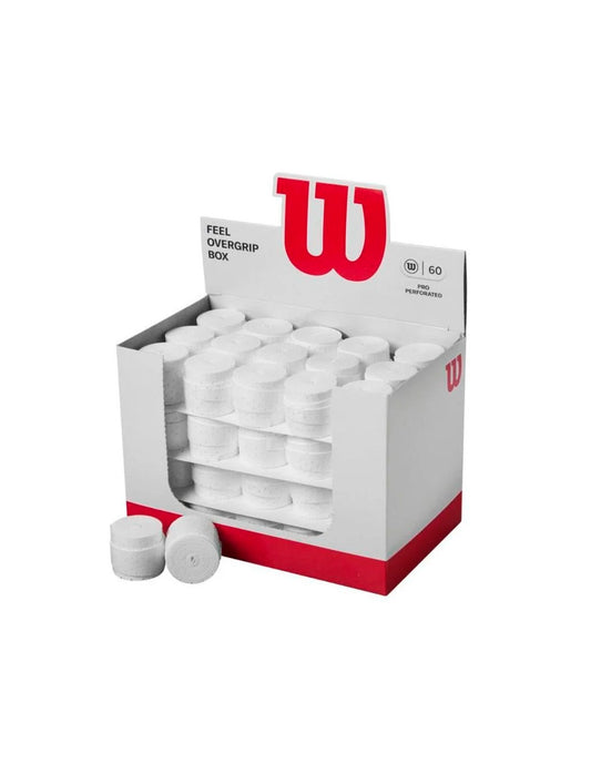 Cubo 60 Overgrips Wilson Perforados - Fit impulso