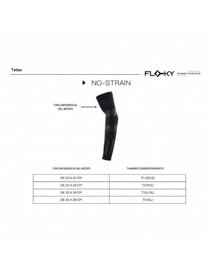 Manguito Floky No Strain - Fit impulso